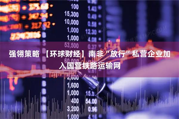 强翎策略 【环球财经】南非“放行”私营企业加入国营铁路运输网